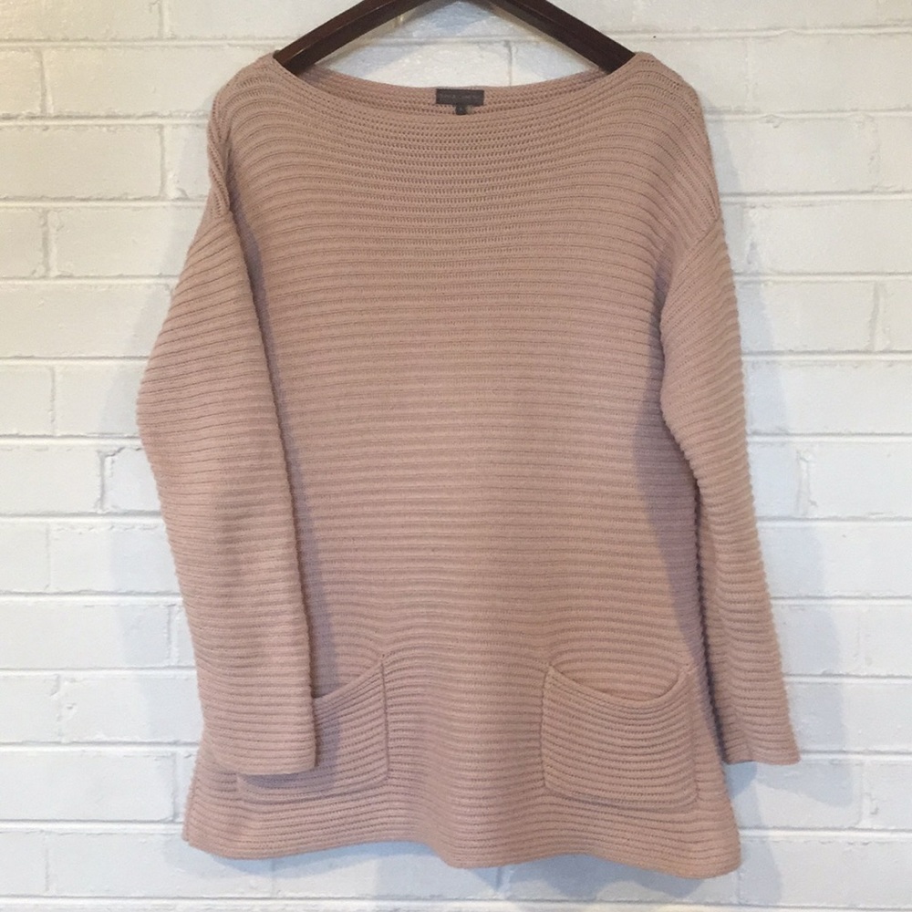 Vince Camino Nordstrom Size S Pink Sweater